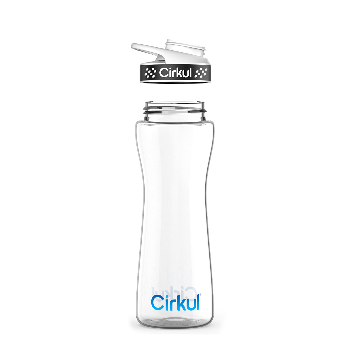 22oz. Plastic Bottle & Comfort Grip Lid P4