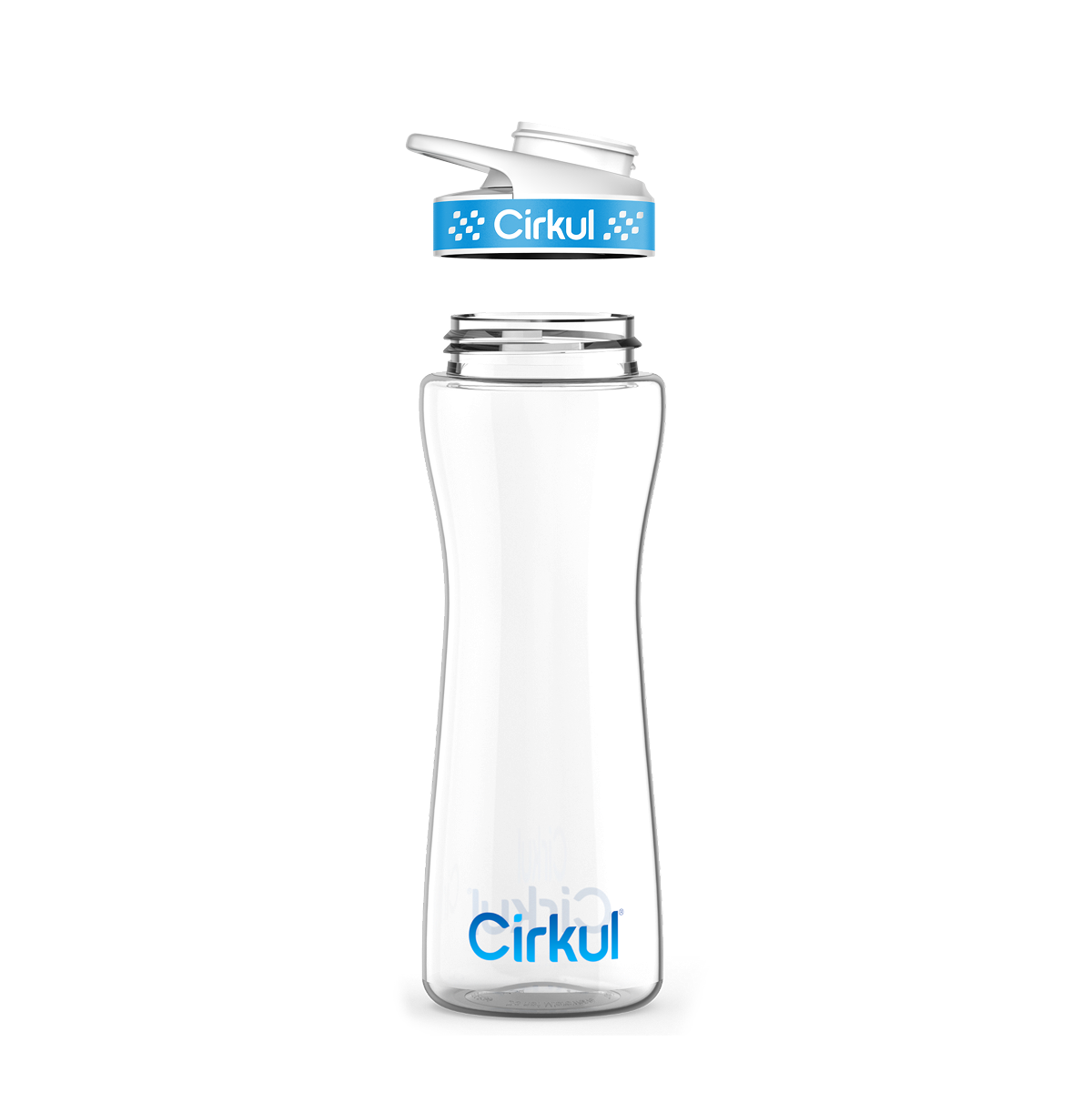 22oz. Plastic Bottle & Comfort Grip Lid K9