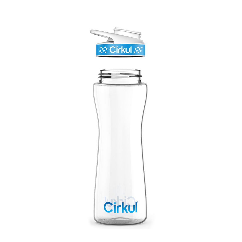 22oz. Plastic Bottle & Comfort Grip Lid P4