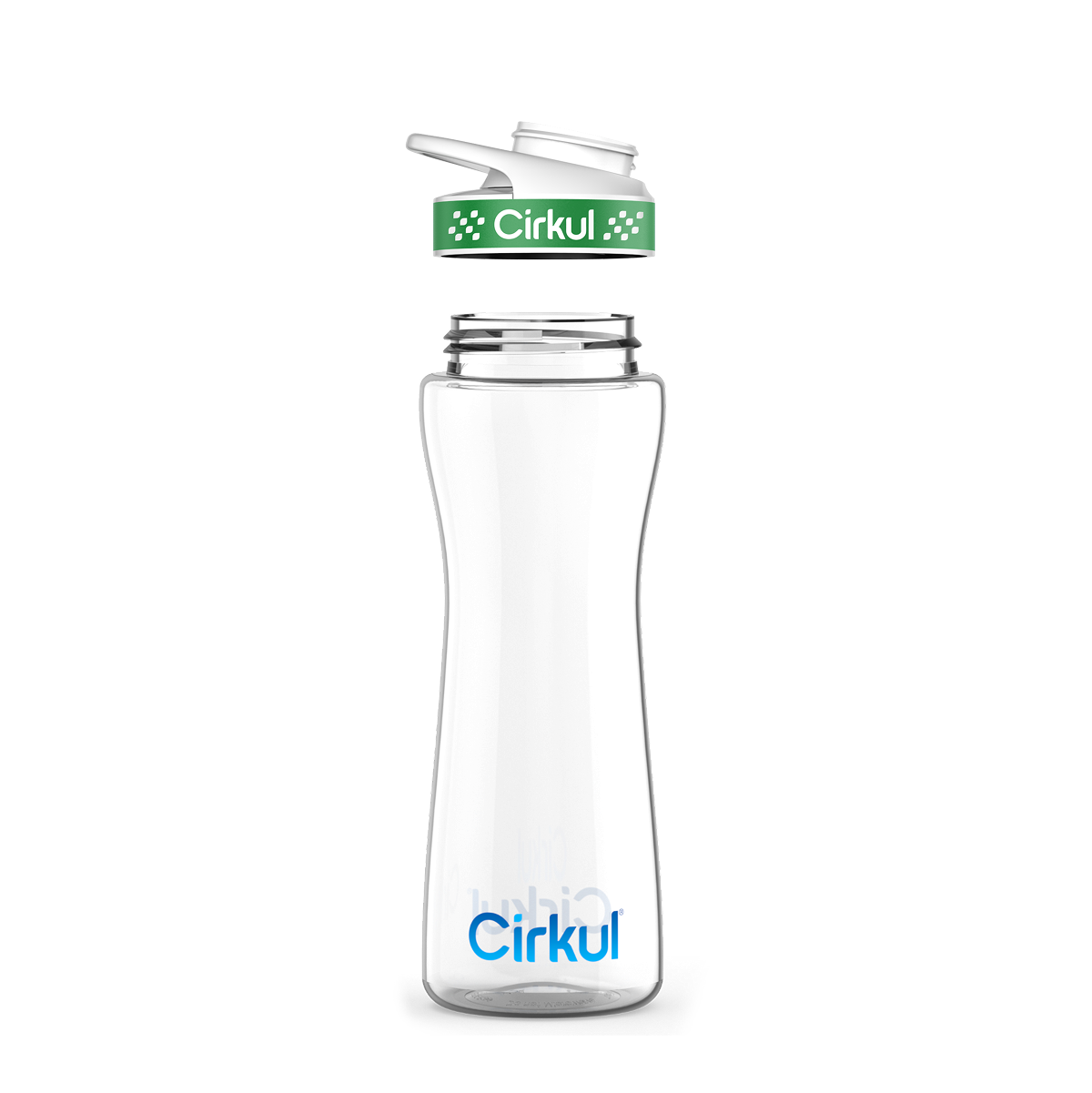 22oz. Plastic Bottle & Comfort Grip Lid P4