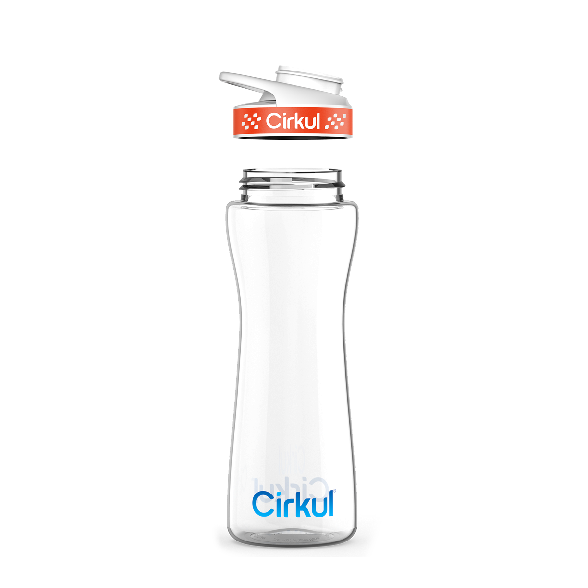 22oz. Plastic Bottle & Comfort Grip Lid P4