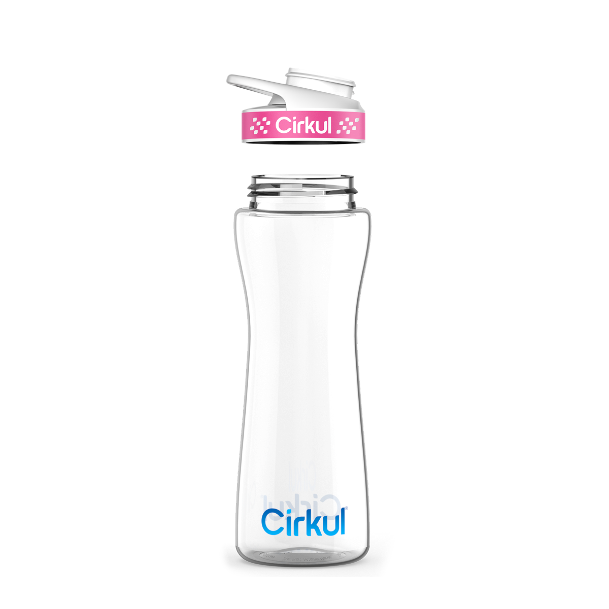 22oz. Plastic Bottle & Comfort Grip Lid P4