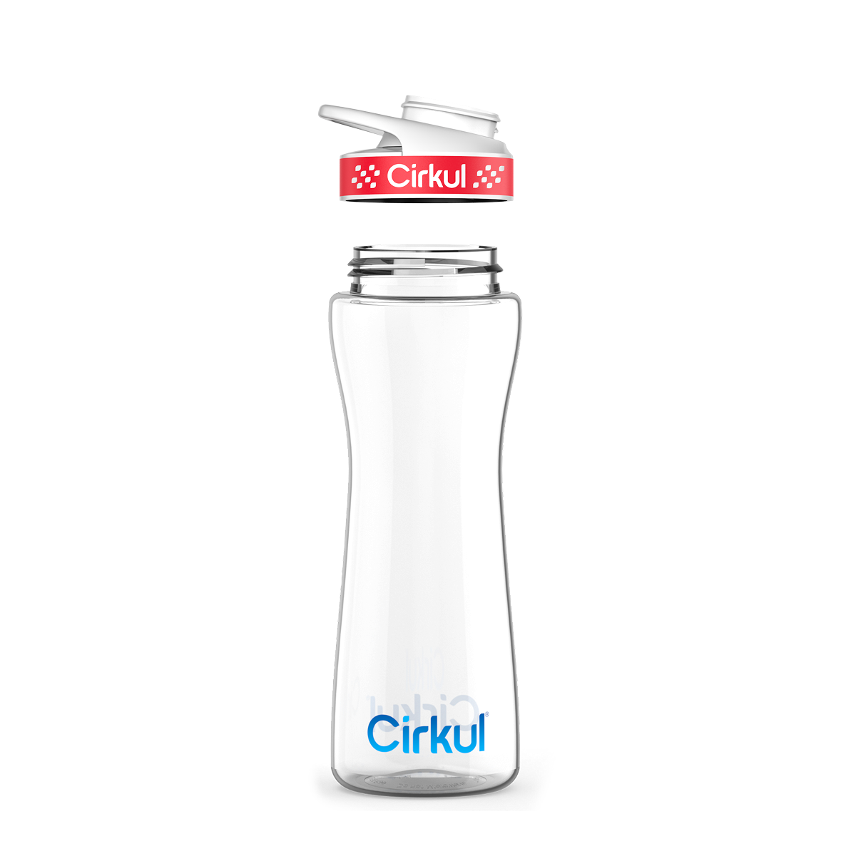 22oz. Plastic Bottle & Comfort Grip Lid P4