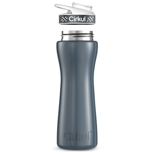 22oz. Stainless Steel Bottle & Comfort Grip Lid J0