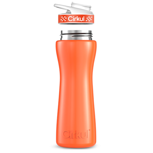 22oz. Stainless Steel Bottle & Comfort Grip Lid J0