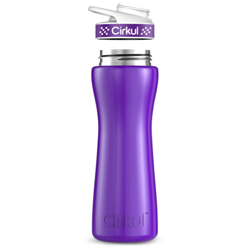 22oz. Stainless Steel Bottle & Comfort Grip Lid J0