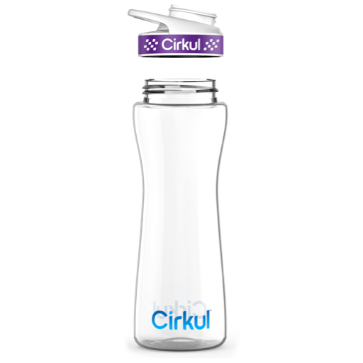 22oz. Plastic Bottle & Comfort Grip Lid C2