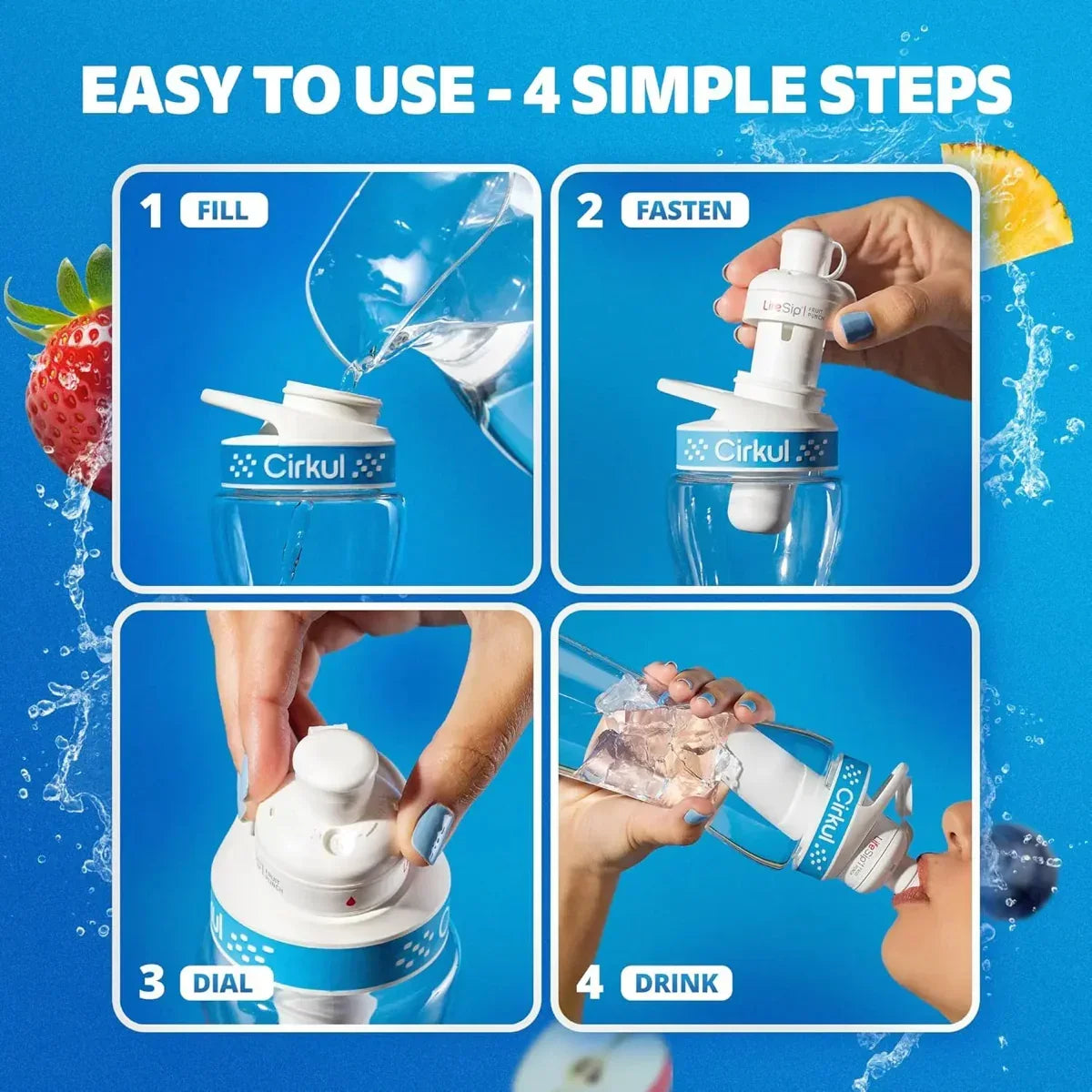 32oz. Plastic Bottle Starter Kit O6